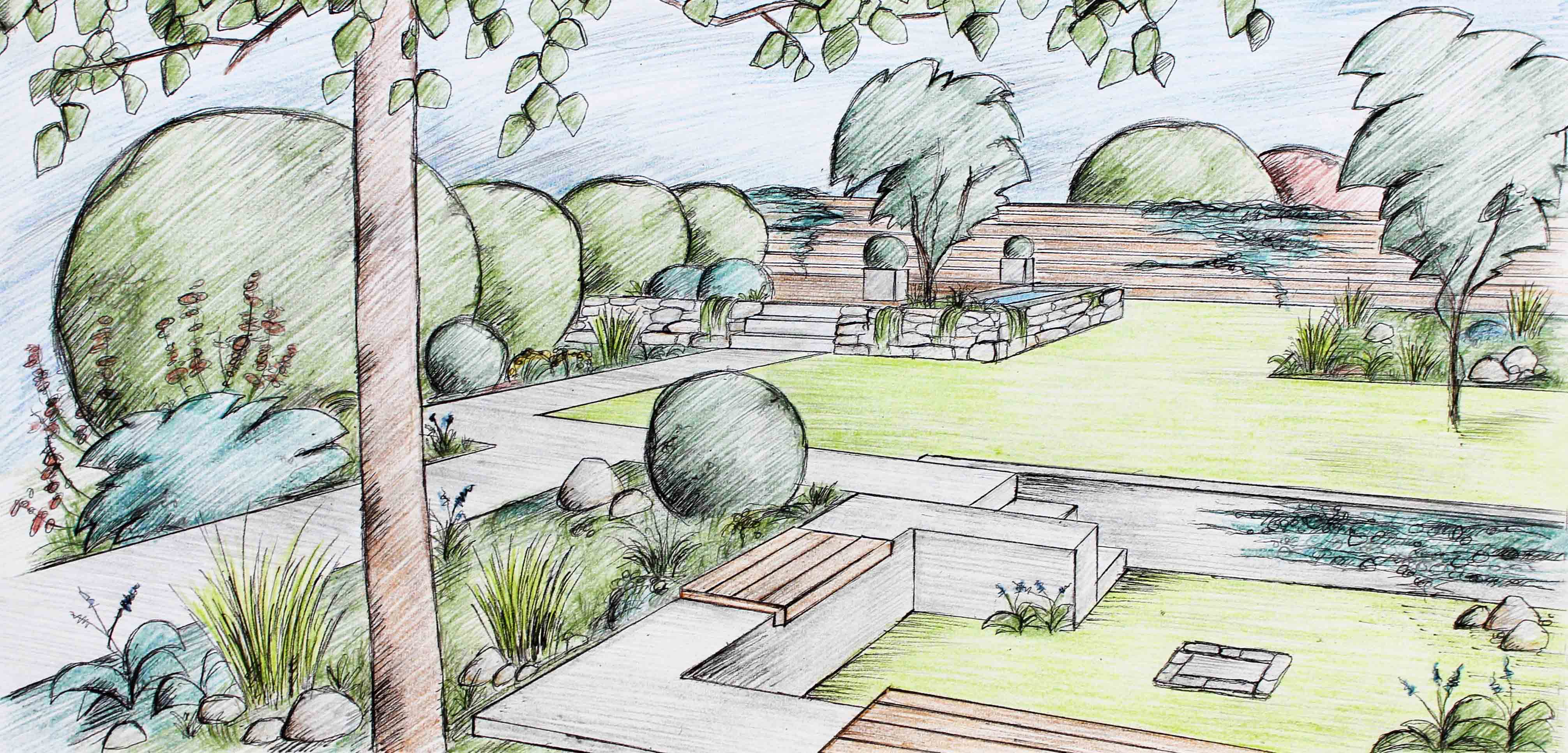 Ukázka návrhu zahrady